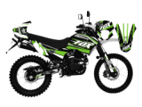 Mondial X-Treme Max 150 Fox Design Sticker Set Yeşil-Beyaz
