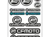 CF Moto Sticker Seti Gri