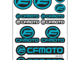 CF Moto Sticker Seti Turkuaz