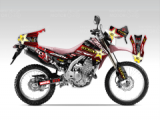 Honda CRF 250 L Rockstar Desing Sticker Set No:35