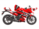 Honda CBR 250 R Eski Kasa RR Lines Design Sticker Set Kırmızı-