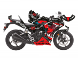 Honda CBR 250 R Sticker Set Asphalt Monster (2011-2013)