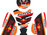 Honda CBR Tank Pad REPSOL (Özel Kesim)