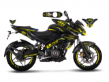 Bajaj Pulsar 200 NS 46 Project Carbon Desing Sticker Set