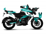 Bajaj Pulsar NS200 Petronas Design Turkuaz Beyaz