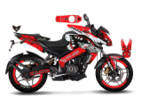 Bajaj Pulsar 200 NS Rossi Sticker Set Kırmızı