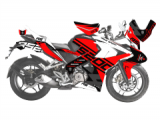 Bajaj Pulsar RS 200 Race Sport Design Sticker Set