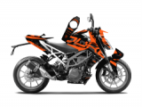 KTM Duke DK001 Design Siyah Turuncu Koyu Gri (2017-2022)