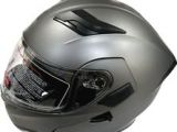 KASK ÇENE AÇILIR GÖZLÜKLÜ JK 902 [ CEMENT GREY ]